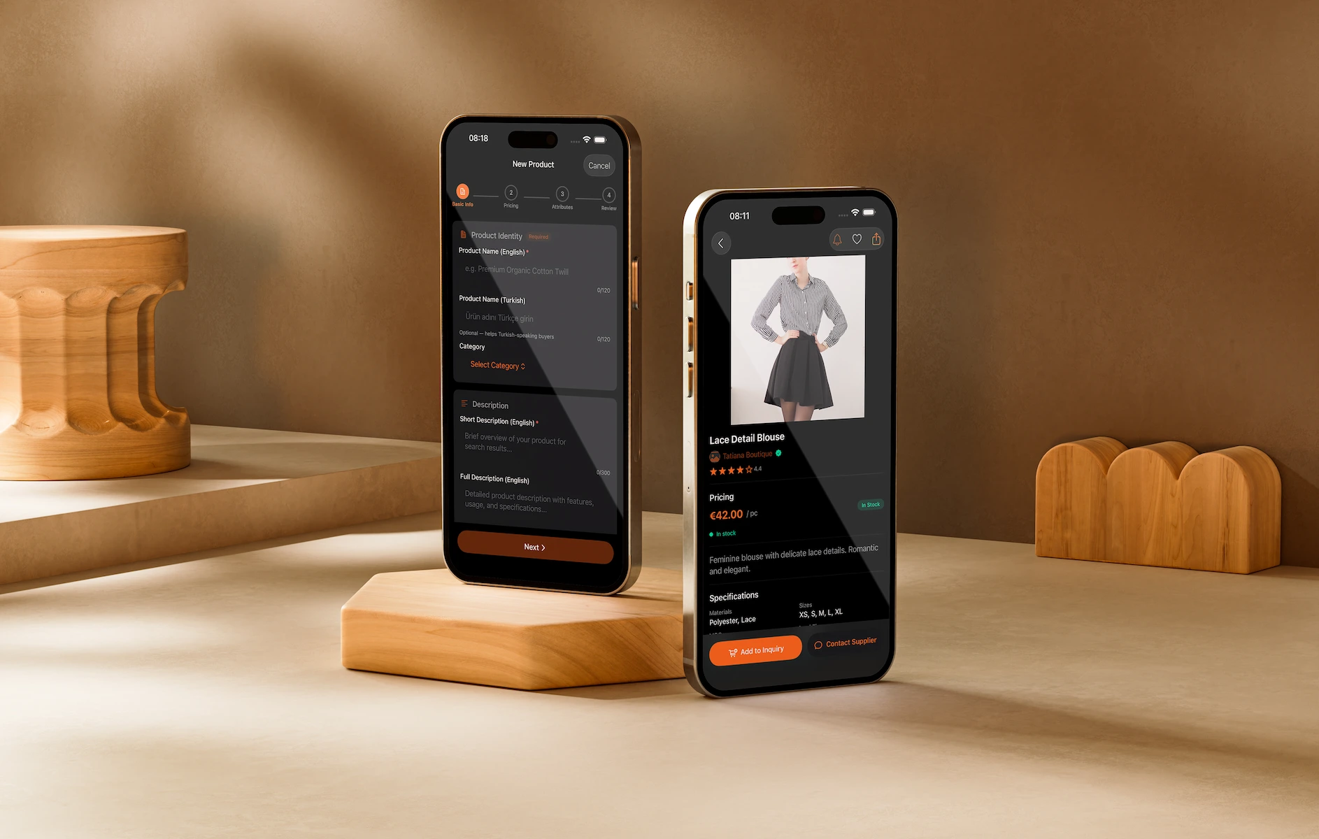SultanaExpress supplier app — manage products and orders